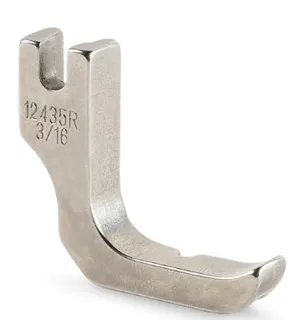 Düz Makine Fermuar Fitil Ayak (4.8mm) 3/16" / 12435R 3/16