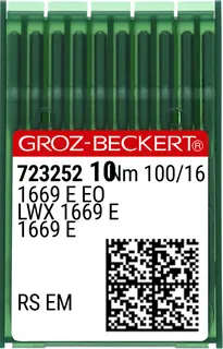 Etek Baskı Makine İğnesi / 1669E EO/1715E/LWX1669E 100/16 (RS EM) (723252)