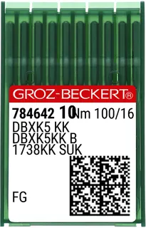 Nakış Mak. İğnesi (Kısa Dipli) / DBXK5 KK 100/16 (FG/SUK) (784642)