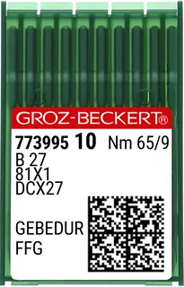 Overlok GEBEDUR Yanmaz Dikiş İğnesi / DCX27 (GEBEDUR) 65/9 (FFG/SES) (773995)