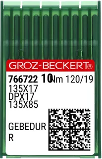 Ponteriz Mak. GEBEDUR Yanmaz Dikiş İğnesi / DPX17 (GEBEDUR) 120/19 (R) (766722)