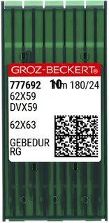 Lastik Uzun Dikiş İğnesi GEBEDUR Yanmaz İğne / DVX59 (GEBEDUR) 180/24 (RG) (777692)