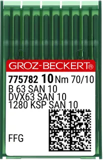 Reçme Kısa Dikiş İğnesi (SAN10 Bilye Uçlu) / DVX63 (SAN10) 70/10 (FFG/SES) (775782)