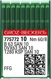 Reçme Kısa Dikiş İğnesi (SAN10 Bilye Uçlu) / DVX63 (SAN10) 60/8 (FFG/SES) (775772)