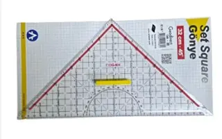 Modelist-Geoderik Üçgen Çetvel Takımı 32-45 Cm