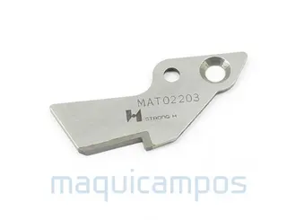 Juki Overlok T022 2300-2400 Hava Çekici Zincir Kesici Sabit Bıçak / MAT02204000