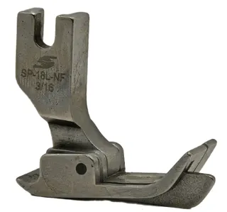 Düz Makine Yürüyen İğne Siperli Çima Ayak Sol 4.8mm / SP18L-NF 3/16