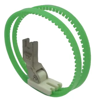 Düz Makine Yeşil Çemberli Plastik Ayak / T35 (TRF1)