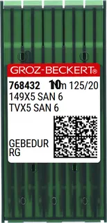 Kot Kollu Kemer İğnesi / TVX5 SAN6 GEBEDUR 125/20 (RG) (768432)