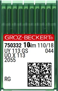 Kısa Lastik Dikiş İğnesi / UY 113 GS/2055/UOX113 110/18 (RG) (750332)
