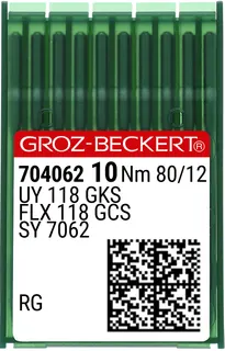 Lok Makina İğnesi / UY118 GKS 80/12 (RG) (704062)
