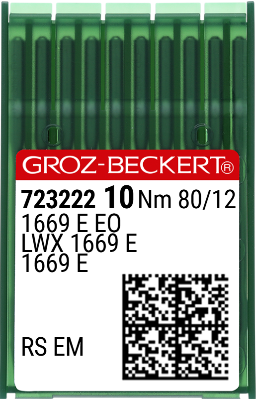 Etek Baskı Makine İğnesi / 1669E EO/1715E/LWX1669E 80/12 (RS EM) (723222)