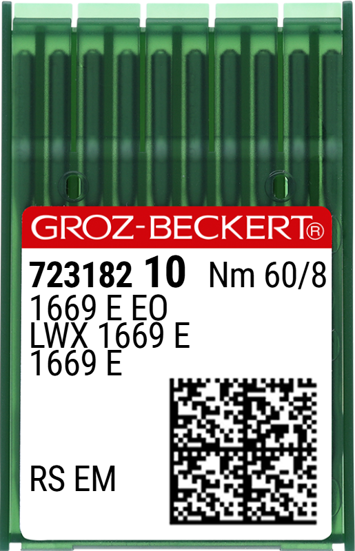 Etek Baskı Makine İğnesi / 1669E EO/1715E/LWX1669E 60/8 (RS EM) (723182)
