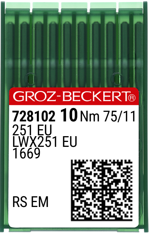 Etek Baskı Dikiş İğnesi / 251EU 75/11 (RS EM) (728102)