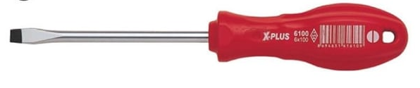Düz Uçlu Tornavida 5X100mm / 1001 01 5100