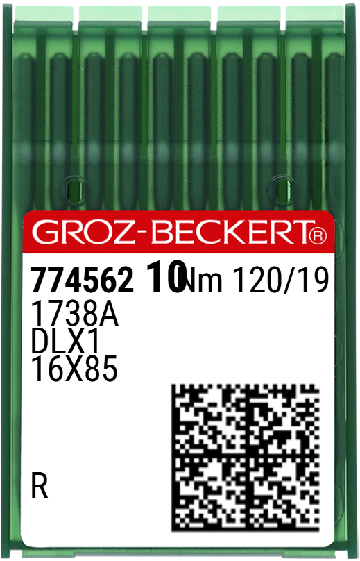 Düz Makine İnce Dip Dikiş İğnesi / DBX1 (1738A) DLX1 120/19 (R) (774562)
