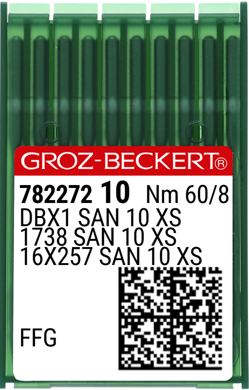 Düz Makine İnce Dip (SAN10 XS Daha Hassas) Dikiş İğnesi / DBX1 (SAN10 XS) 60/8 (FFG/SES) (782272)