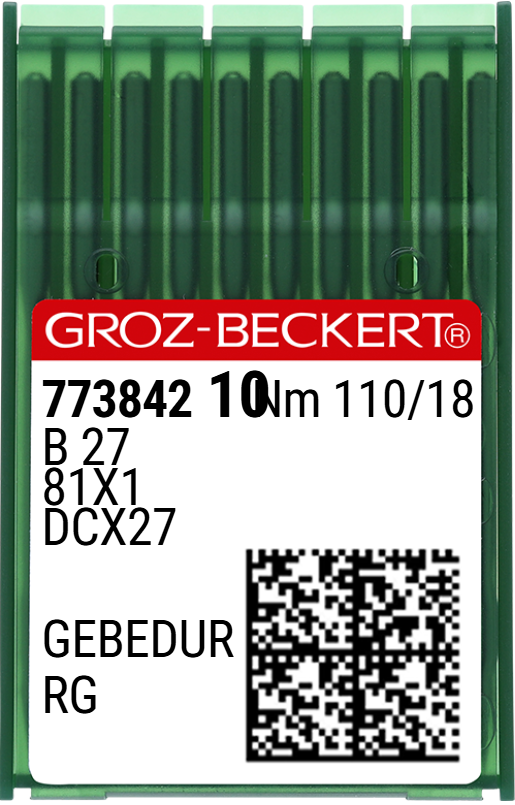 Overlok GEBEDUR Yanmaz Dikiş İğnesi / DCX27 (GEBEDUR) 110/18 (RG) (773842)