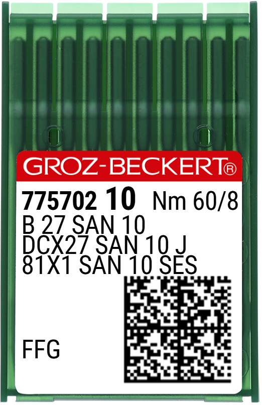 Overlok Dikiş İğnesi (SAN10 Bilye Uçlu) / DCX27 (SAN10) 60/8 (FFG/SES) (775702)