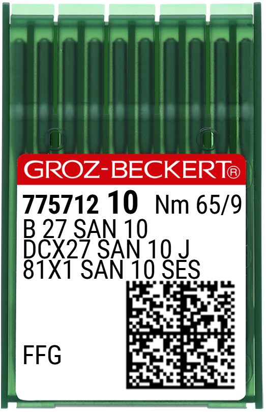 Overlok Dikiş İğnesi (SAN10 Bilye Uçlu) / DCX27 (SAN10) 65/9 (FFG/SES) (775712)