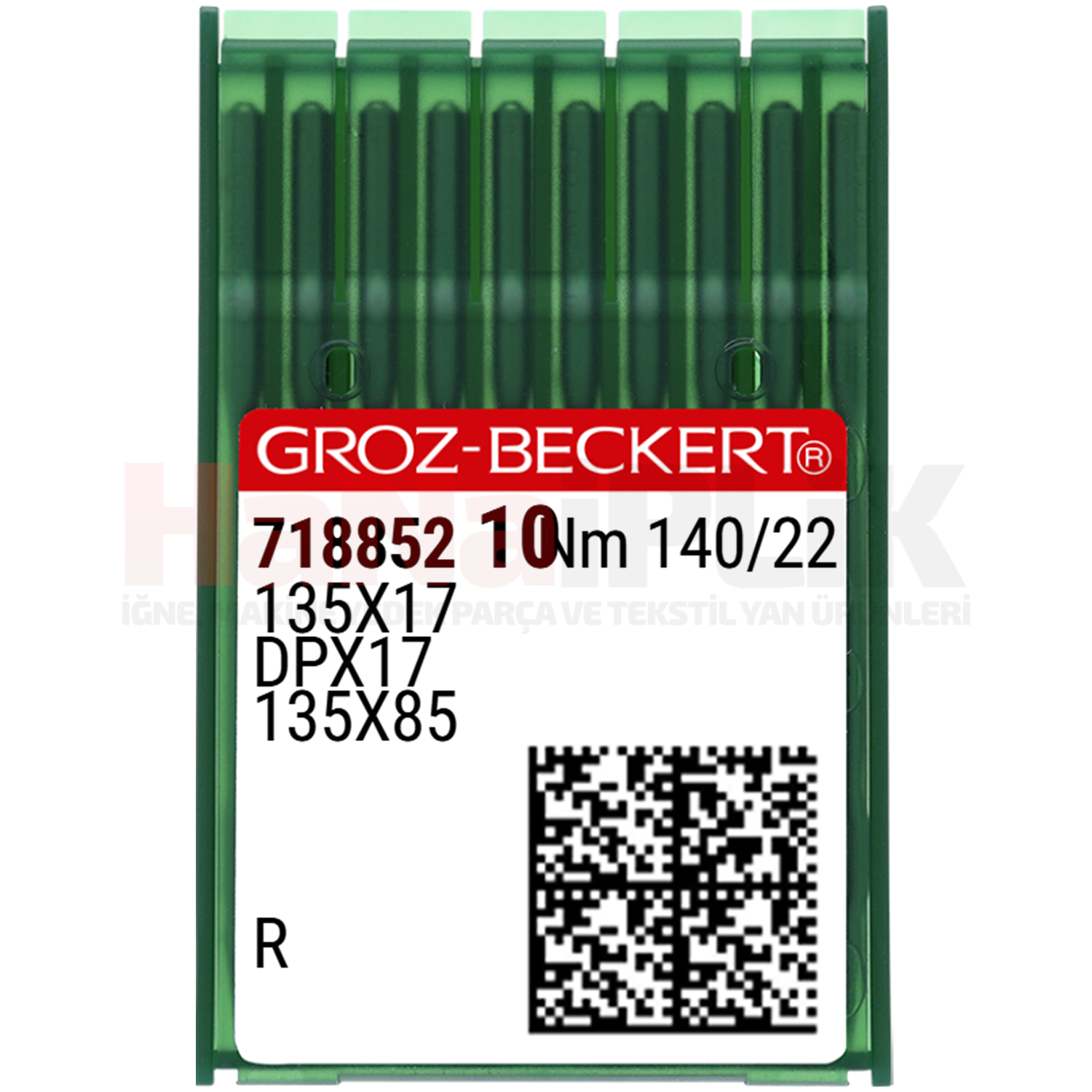 Ponteriz Mak. Dikiş İğnesi / DPX17 140/22 (R) (718852)