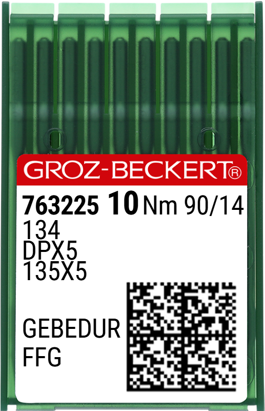 Düz Makine Kalın Dip GEBEDUR Yanmaz Dikiş İğnesi / DPX5 (GEBEDUR) 90/14 (FFG/SES) (763225)