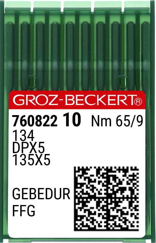 Düz Makine Kalın Dip GEBEDUR Yanmaz Dikiş İğnesi / DPX5 (GEBEDUR) 65/9 (FFG/SES) (760822)