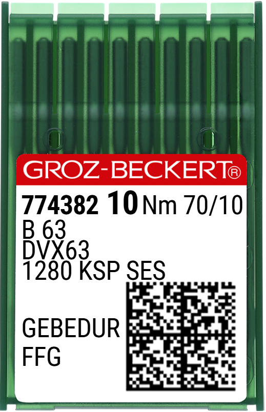 Reçme Kısa Dikiş İğnesi GEBEDUR Yanmaz İğne / DVX63 (GEBEDUR) 70/10 (FFG/SES) (774382)