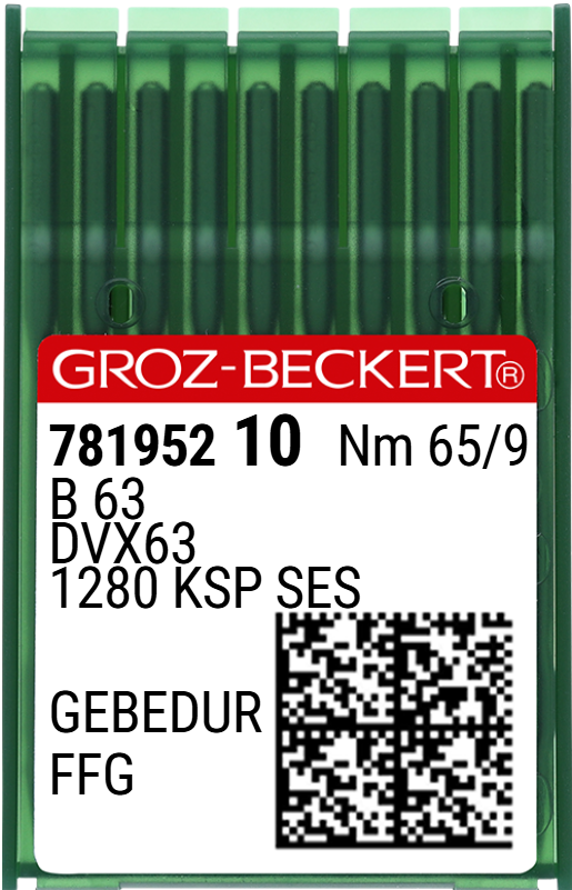 Reçme Kısa Dikiş İğnesi GEBEDUR Yanmaz İğne / DVX63 (GEBEDUR) 65/9 (FFG/SES) (781952)
