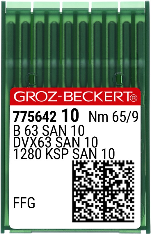 Reçme Kısa Dikiş İğnesi (SAN10 Bilye Uçlu) / DVX63 (SAN10) 65/9 (FFG/SES) (775642)