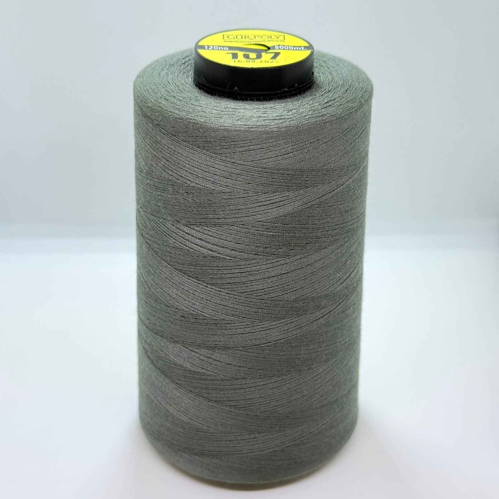 Gür-Poly (G0107) Renkli 120NO Dikiş İpliği 5000MT.