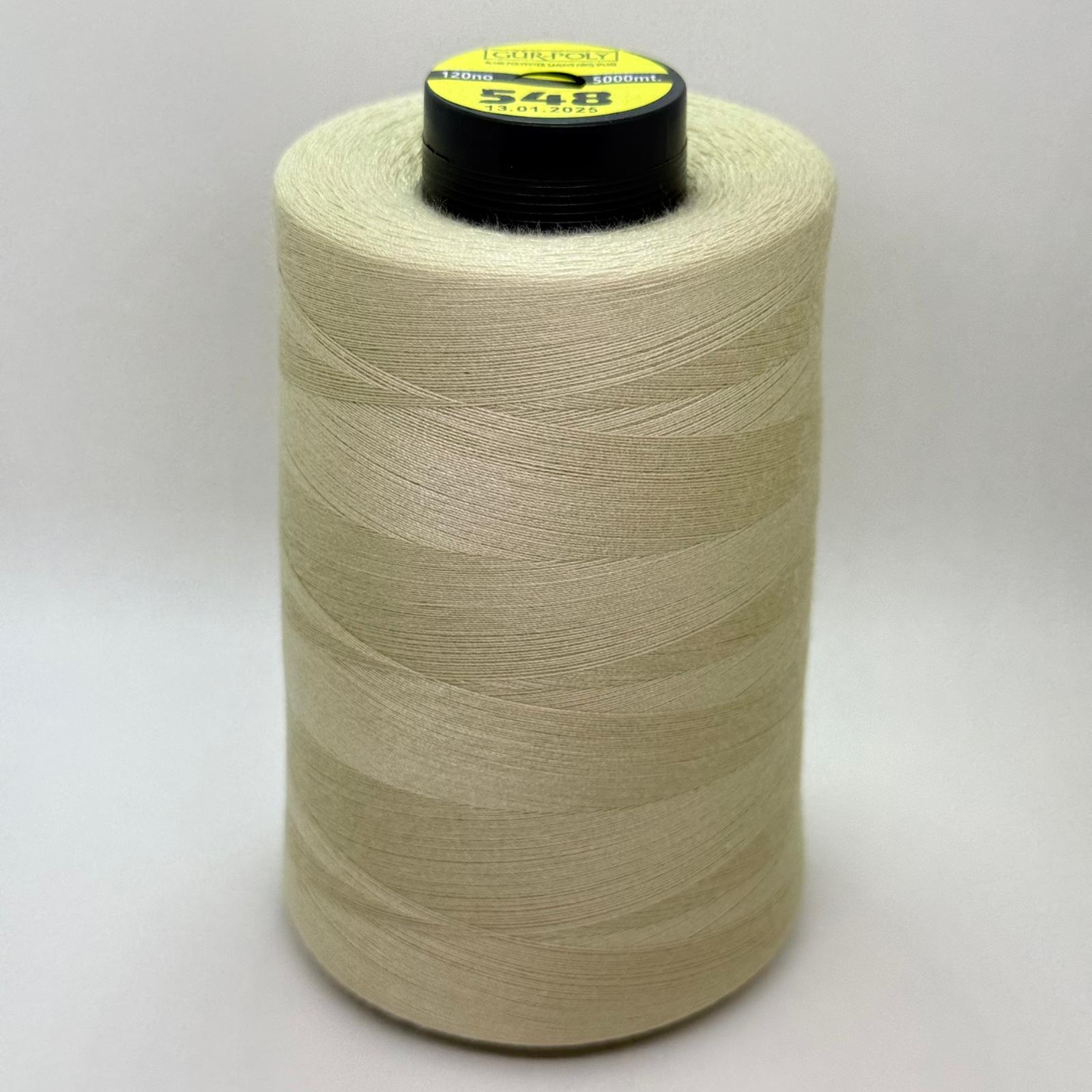 Gür-Poly (G0548) Renkli 120NO Dikiş İpliği 5000MT.
