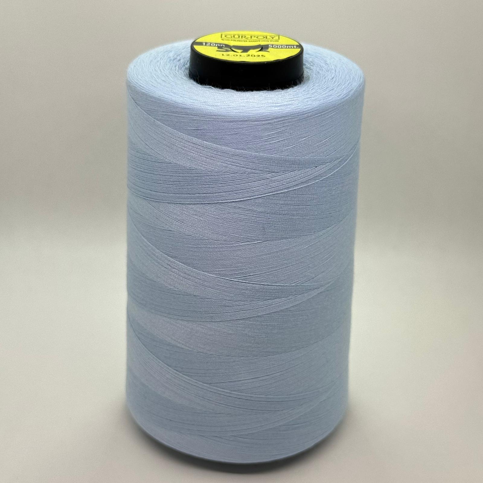 Gür-Poly (G0572) Renkli 120NO Dikiş İpliği 5000MT.
