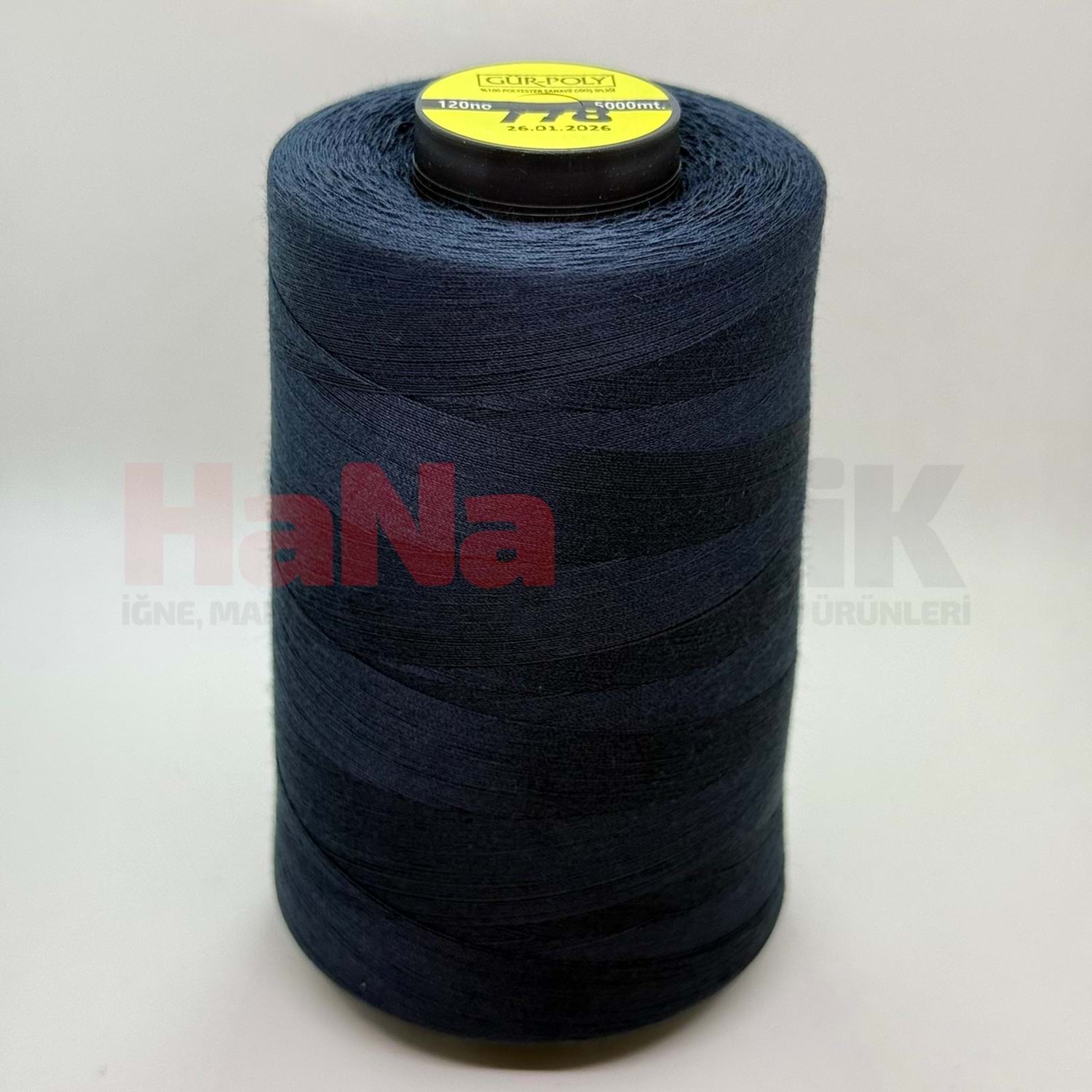 Gür-Poly (G0778) Renkli 120NO Dikiş İpliği 5000MT.