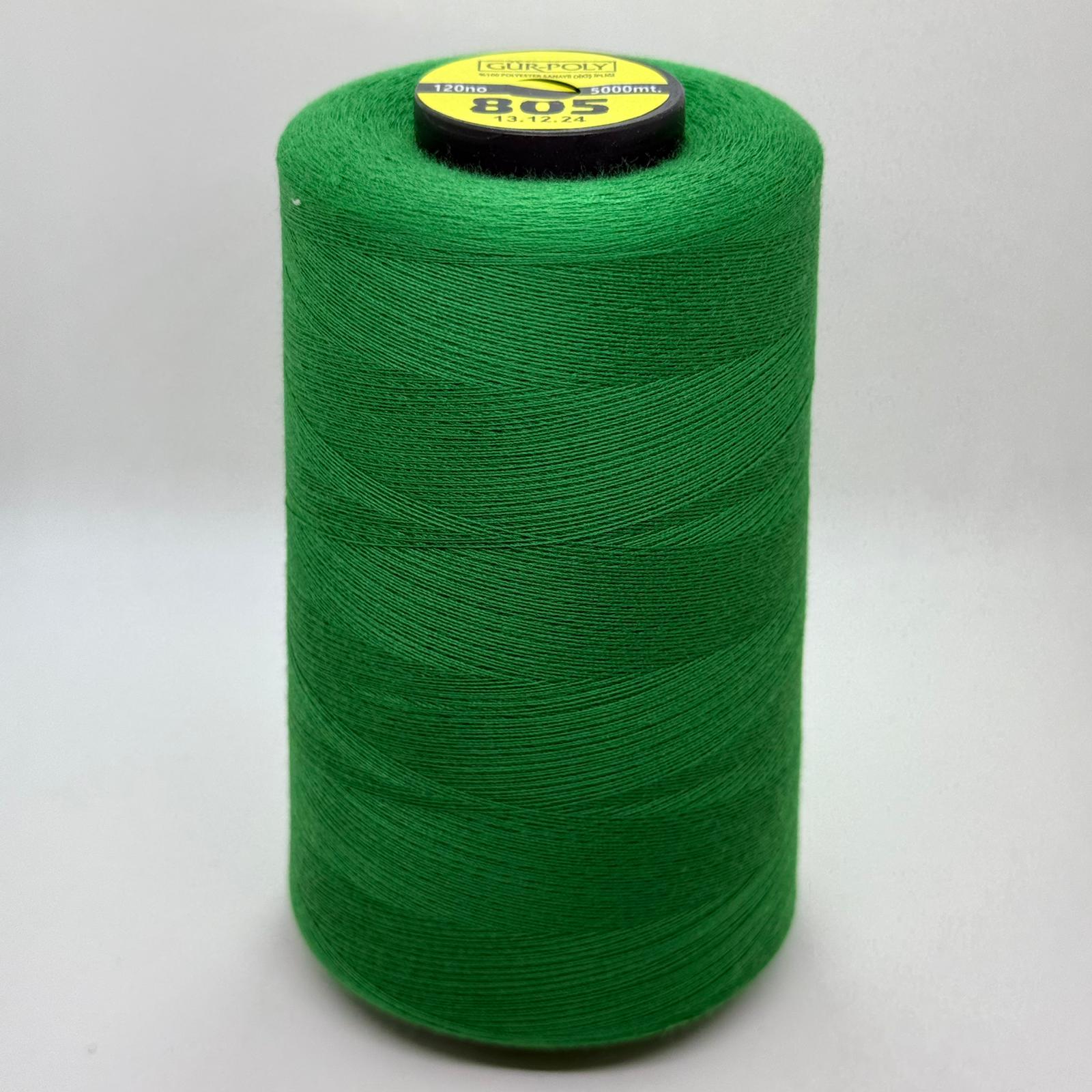 Gür-Poly (G0805) Renkli 120NO Dikiş İpliği 5000MT.