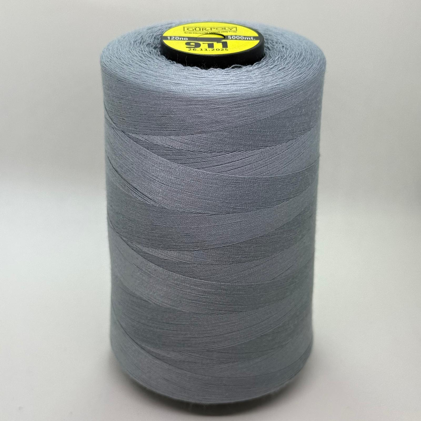 Gür-Poly (G0911) Renkli 120NO Dikiş İpliği 5000MT.