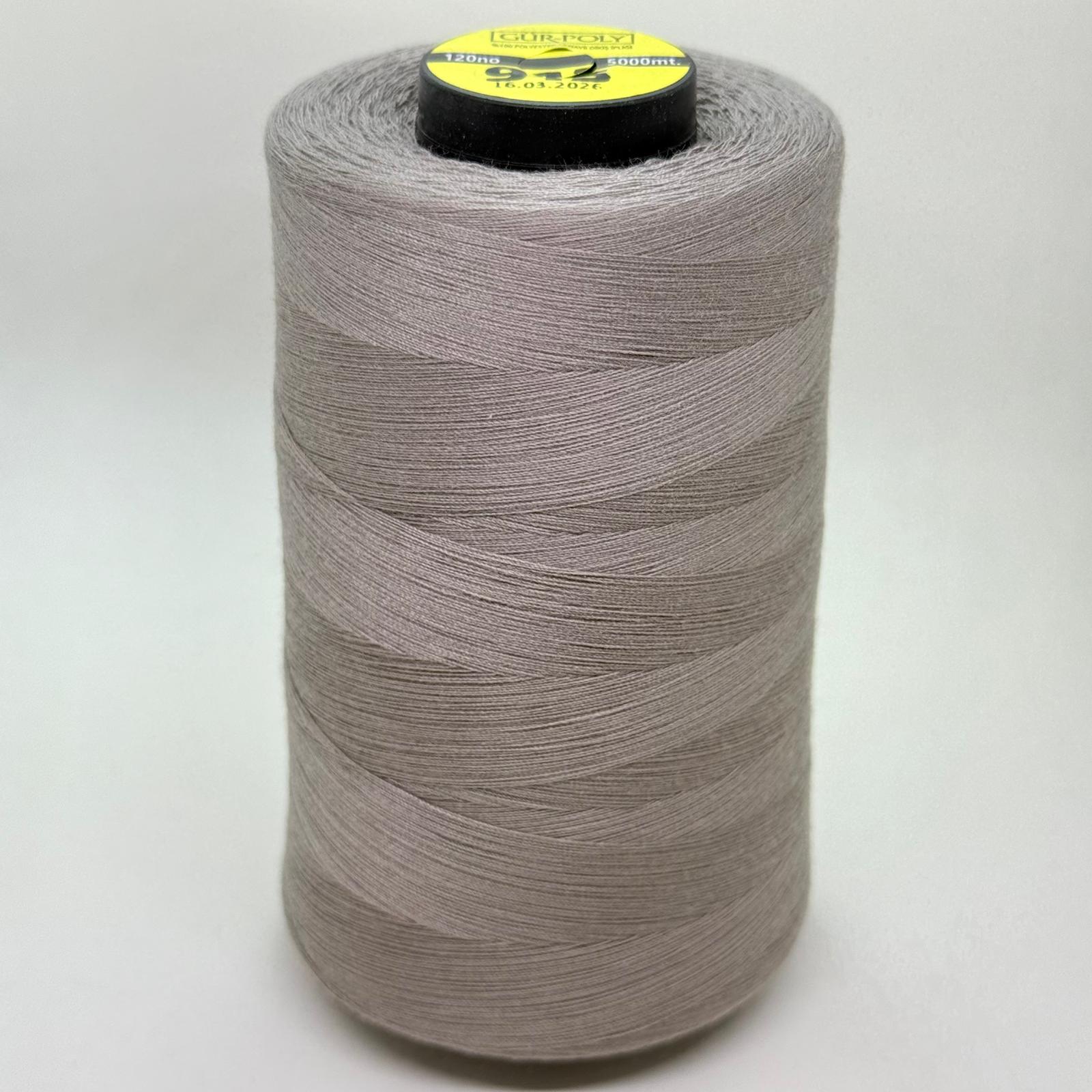 Gür-Poly (G0915) Renkli 120NO Dikiş İpliği 5000MT.
