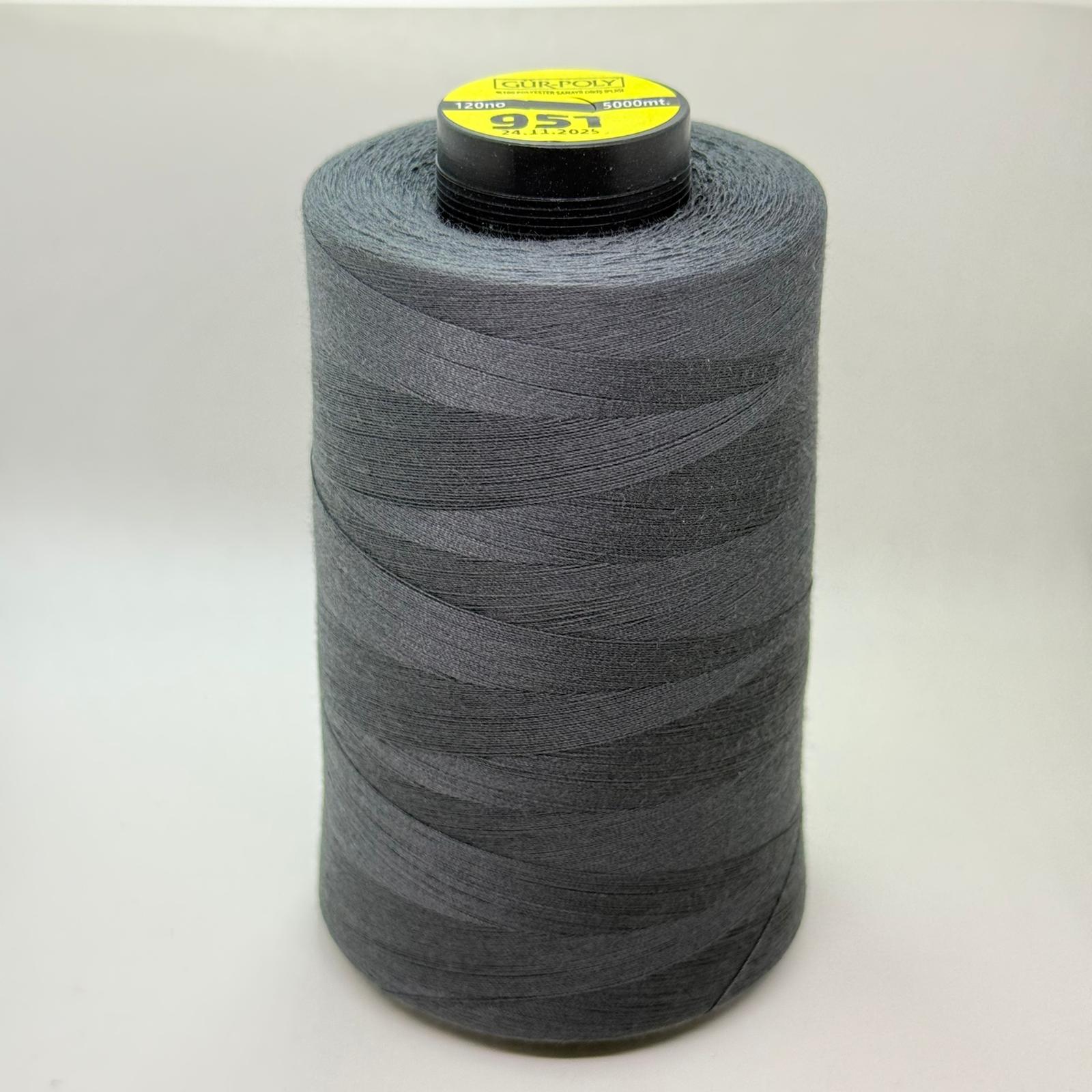 Gür-Poly (G0951) Renkli 120NO Dikiş İpliği 5000MT.