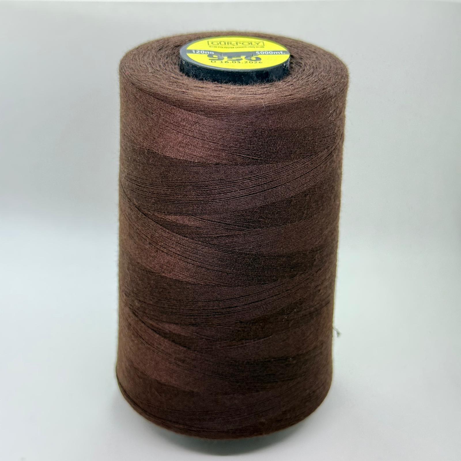 Gür-Poly (G0956) Renkli 120NO Dikiş İpliği 5000MT.