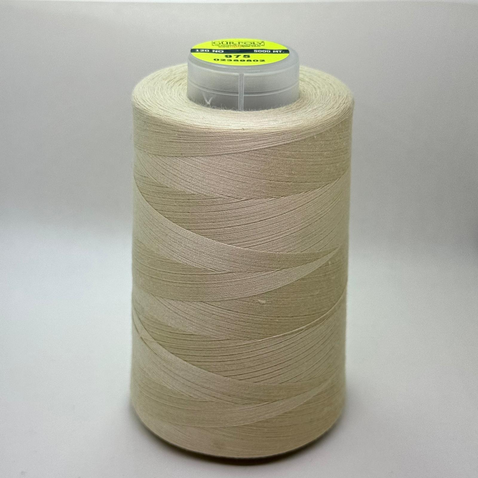Gür-Poly (G0975*) Renkli 120NO Dikiş İpliği 5000MT.