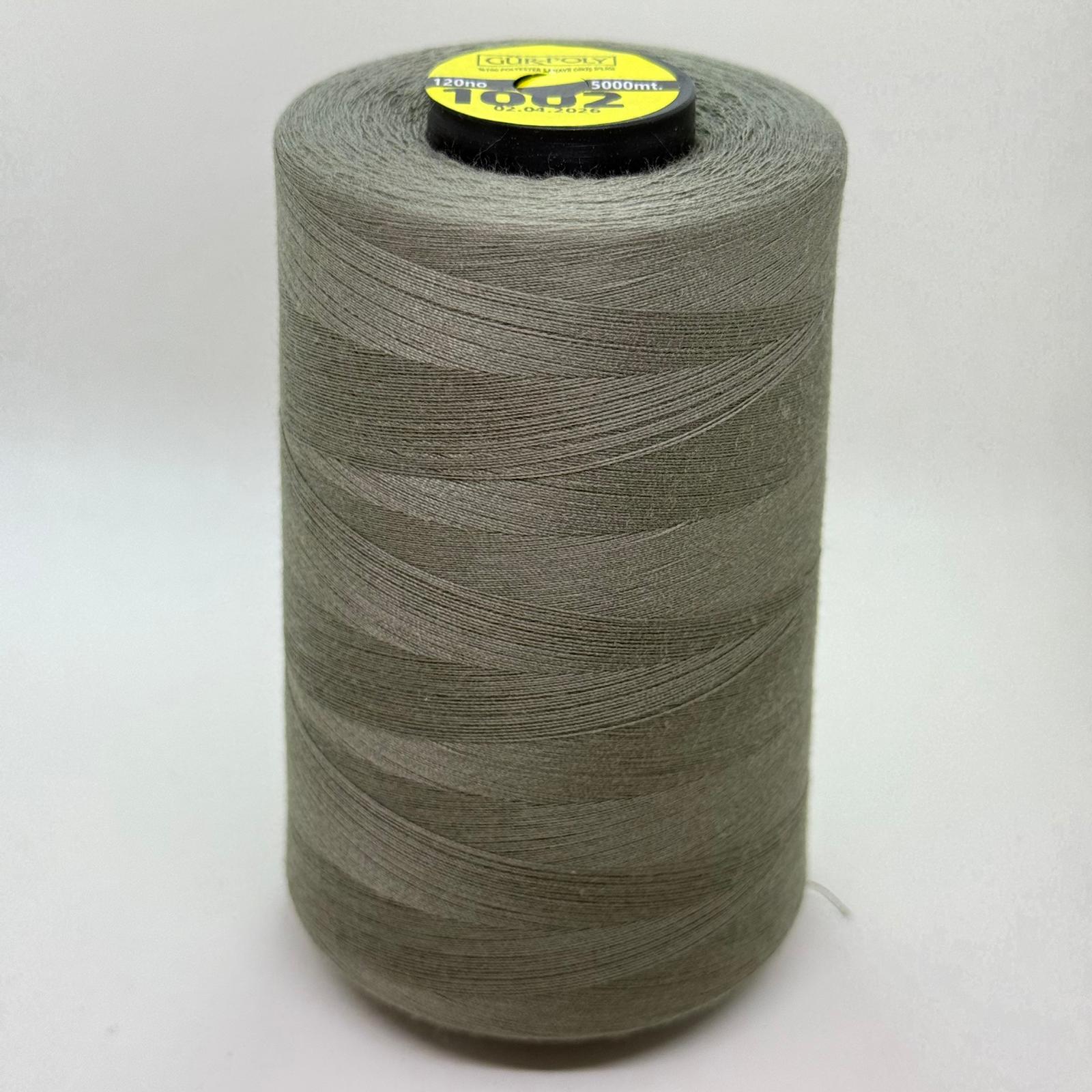 Gür-Poly (G1002) Renkli 120NO Dikiş İpliği 5000MT.