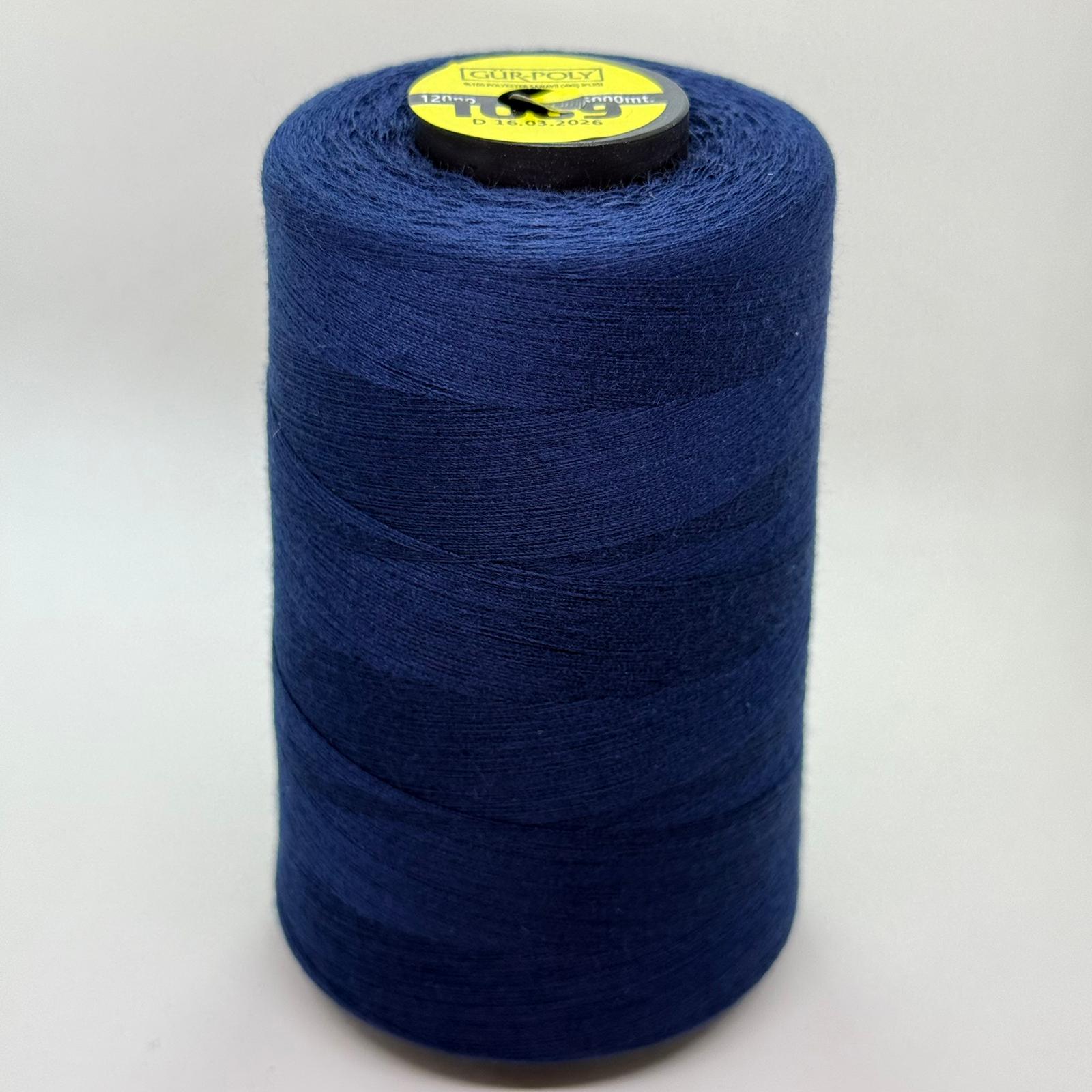 Gür-Poly (G1069) Renkli 120NO Dikiş İpliği 5000MT.