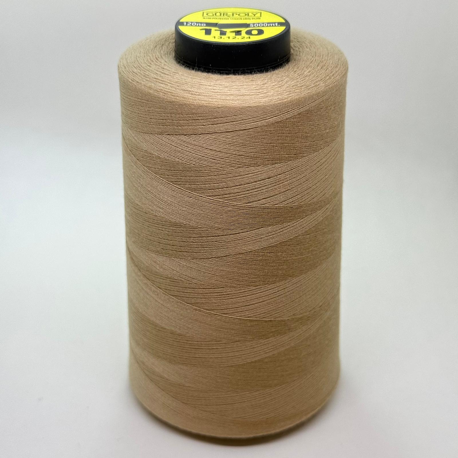 Gür-Poly (G1110) Renkli 120NO Dikiş İpliği 5000MT.