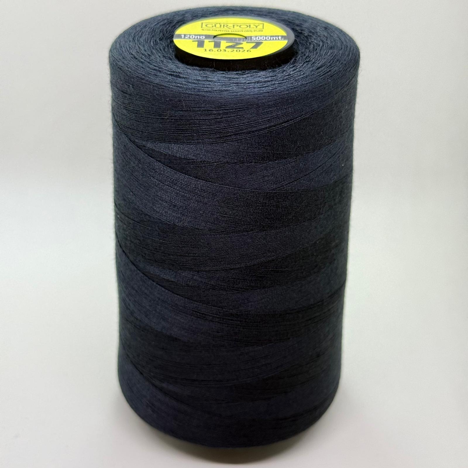 Gür-Poly (G1127) Renkli 120NO Dikiş İpliği 5000MT.