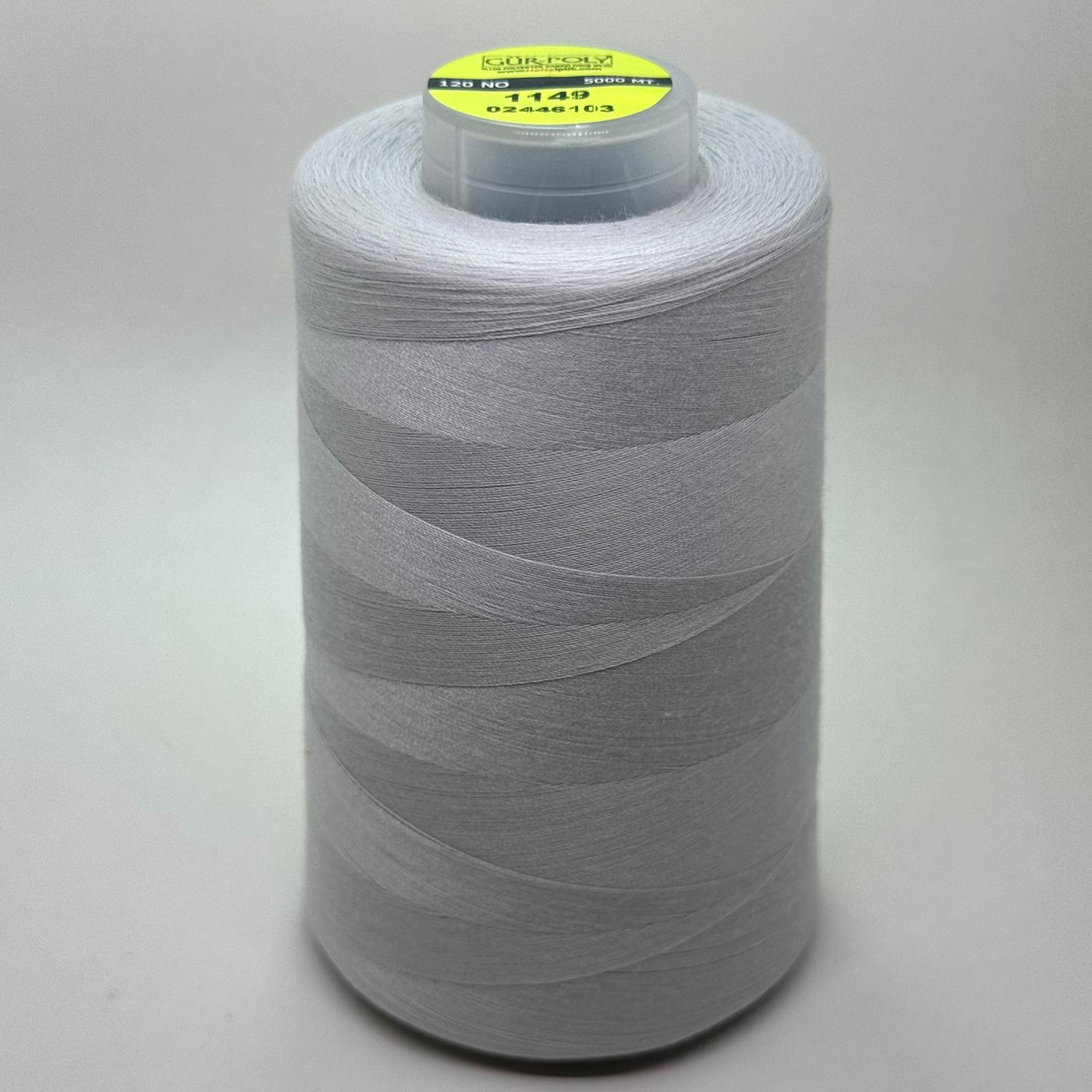 Gür-Poly (G1149*) Renkli 120NO Dikiş İpliği 5000MT.