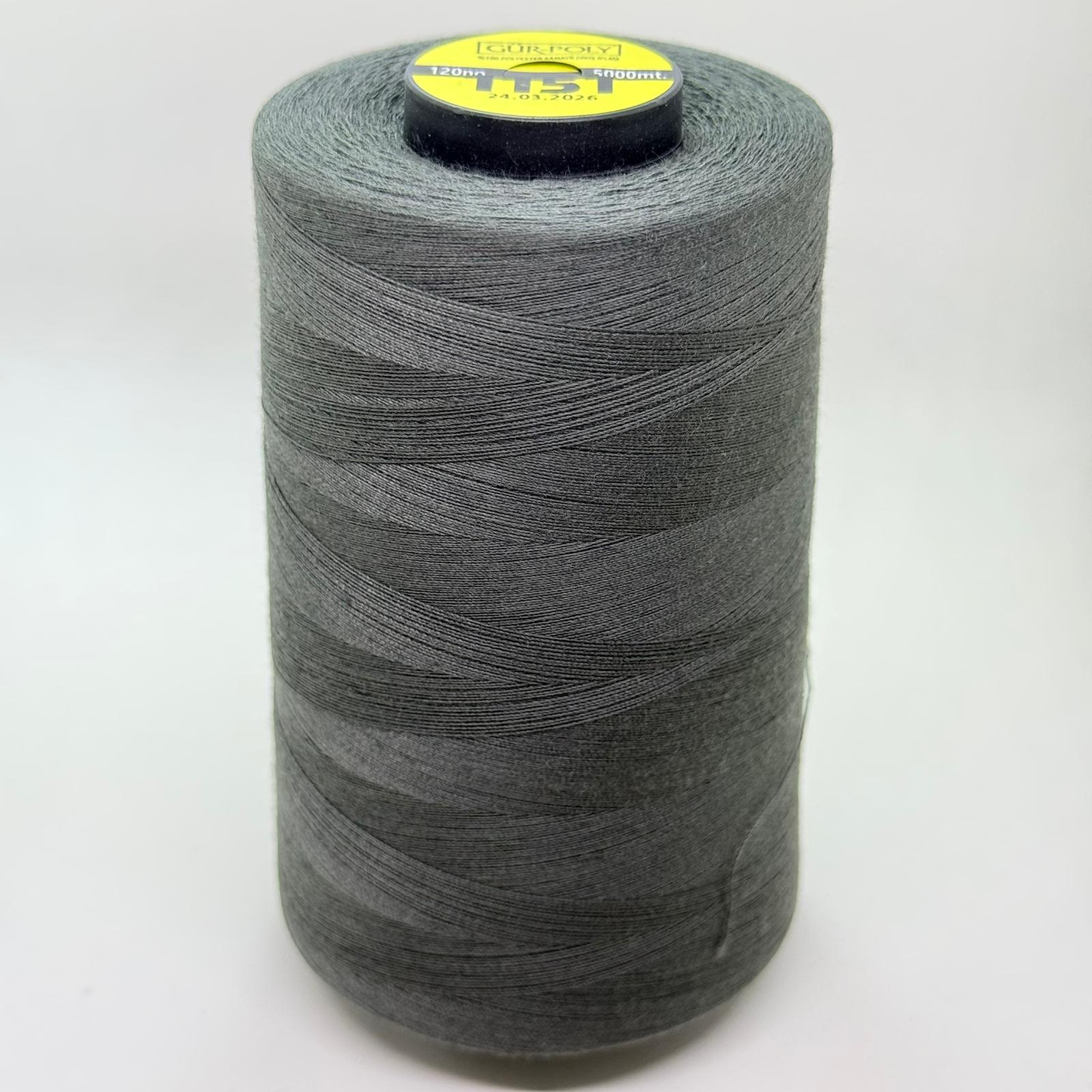 Gür-Poly (G1151) Renkli 120NO Dikiş İpliği 5000MT.