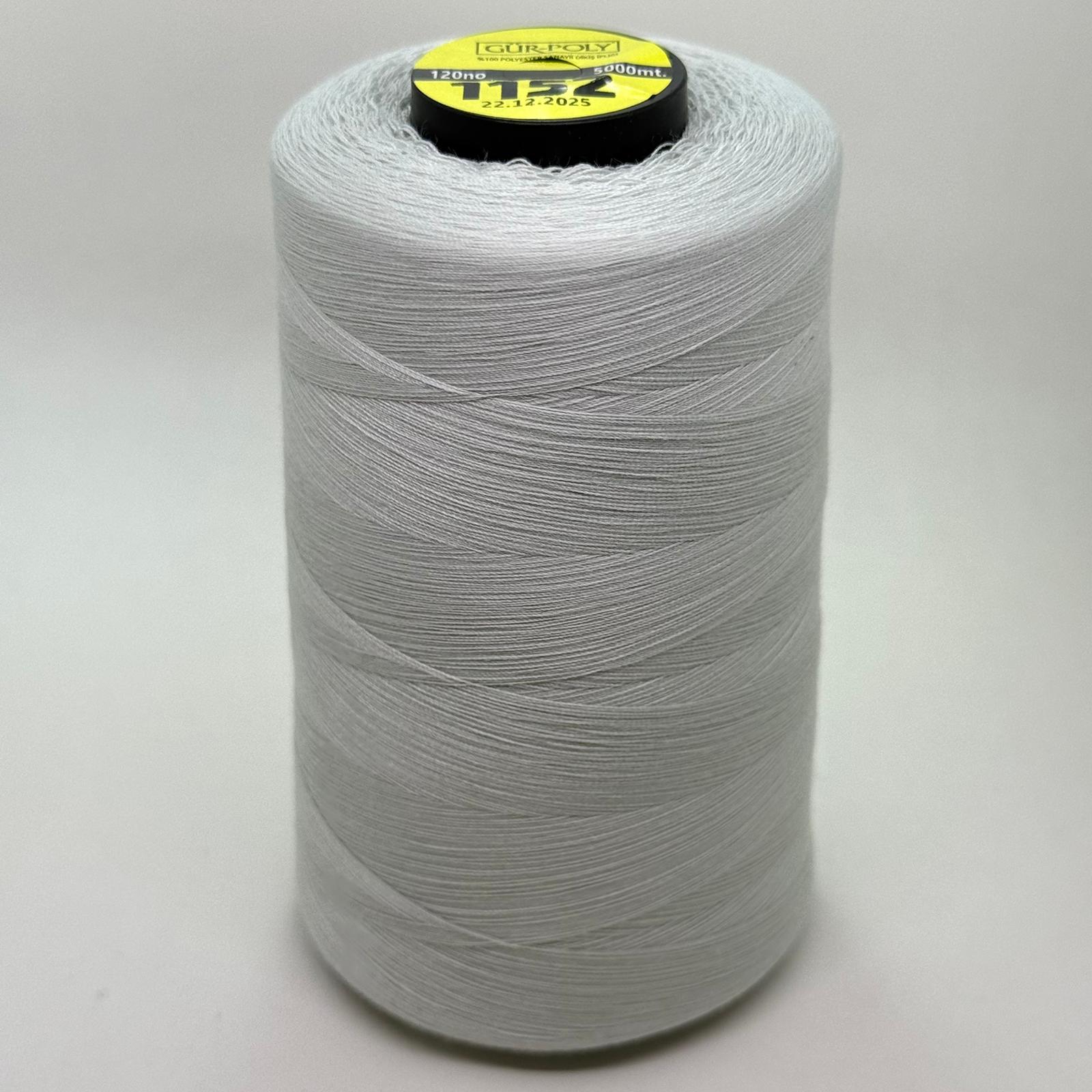 Gür-Poly (G1152) Renkli 120NO Dikiş İpliği 5000MT.