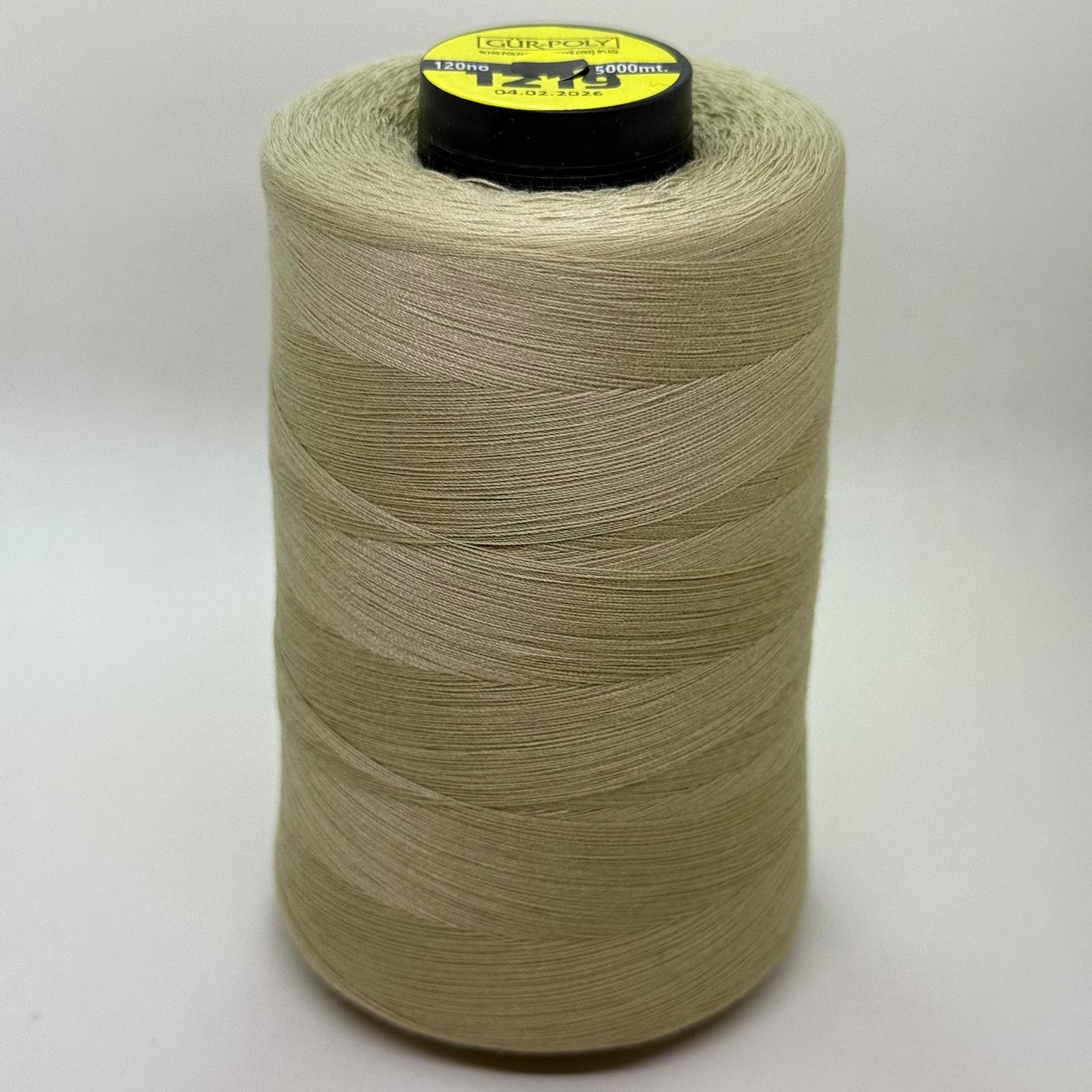 Gür-Poly (G1219) Renkli 120NO Dikiş İpliği 5000MT.