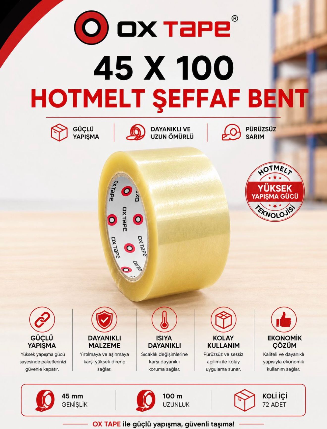 Koli Bant 45x100 (Holment) / Next-Tape