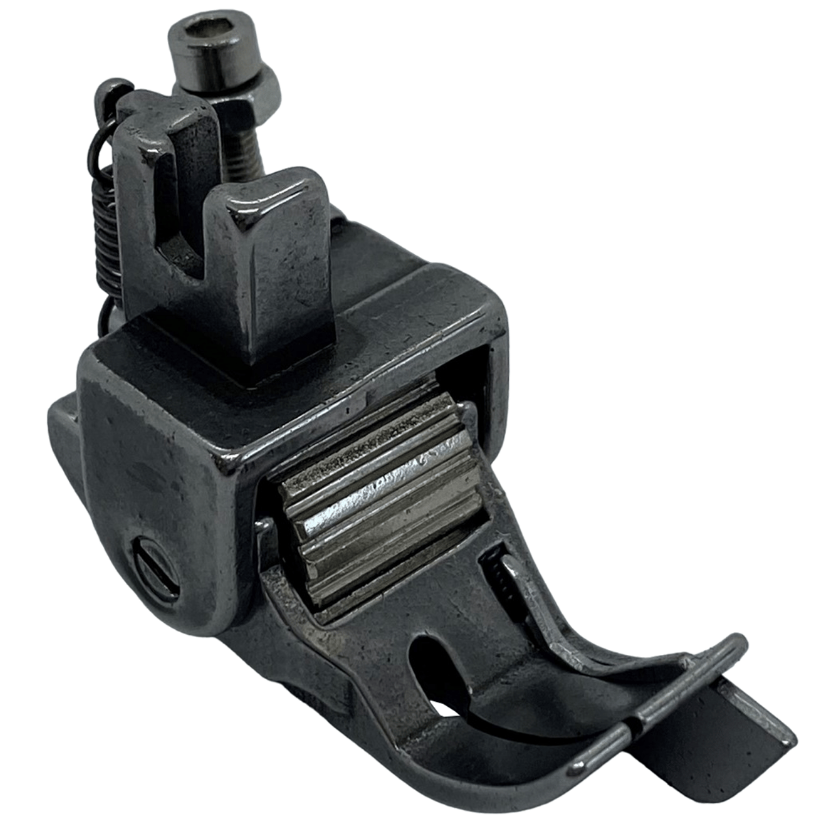 Düz Makina Gazi Ayak (Demir Tırtıklı Tekerlekli) SP18-1/4 6.4mm / HS-GL04-1/4-PT